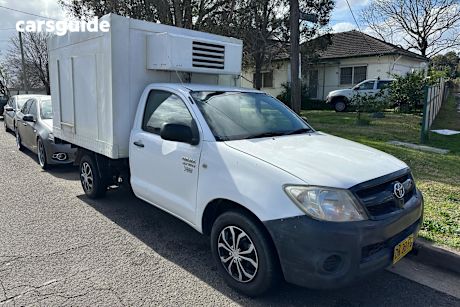 White 2010 Toyota Hilux OtherCar WORKMATE TGN16R 09 UPGRADE