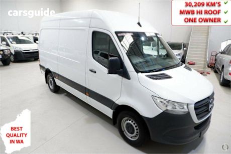 White 2020 Mercedes-Benz Sprinter Commercial 414CDI