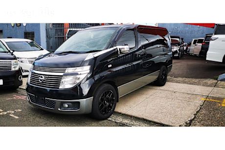 Black 2003 Nissan Elgrand OtherCar