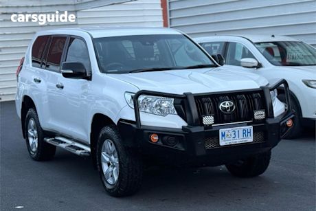 White 2020 Toyota Landcruiser Prado Wagon GX 7 Seat