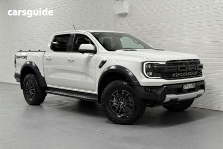 White 2023 Ford Ranger Double Cab Pick Up Raptor 3.0 (4X4)
