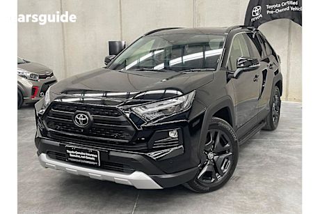 Black 2023 Toyota RAV4 SUV EDGE 4X4
