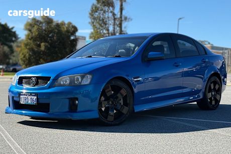 Blue 2010 Holden Commodore Sedan VE Series II SS V Sedan 4dr Man 6sp 6.0i [Sep]