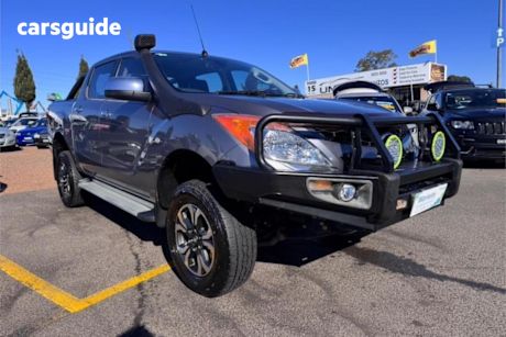 Grey 2015 Mazda BT-50 Dual Cab Utility GT (4X4)