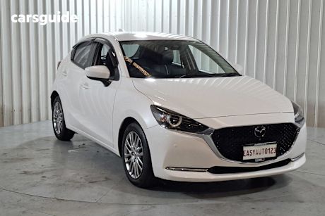 White 2020 Mazda 2 Hatchback G15 GT
