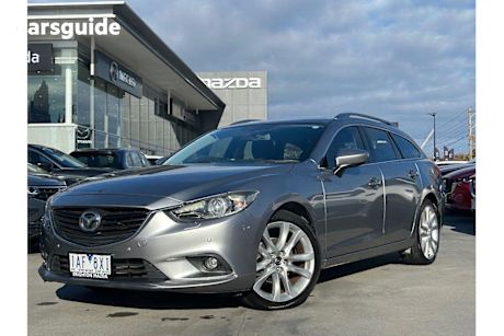 Silver 2013 Mazda Mazda6 Wagon GT F