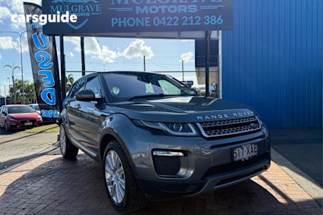 Grey 2017 Land Rover Range Rover Evoque Wagon TD4 180 HSE