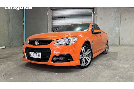 Orange 2013 Holden UTE Utility SV6