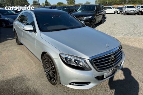 Silver 2015 Mercedes-Benz S500 Sedan