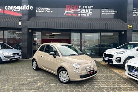 Brown 2016 Fiat 500 Hatch POP SERIES 4