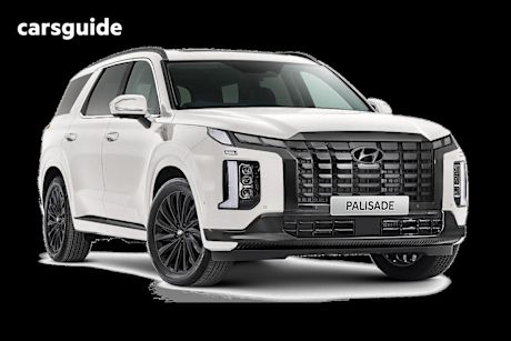 White 2024 Hyundai Palisade Wagon CALLIGRAPHY BLACK INK 4X4