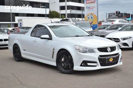 White 2015 Holden UTE Utility SS-V Redline