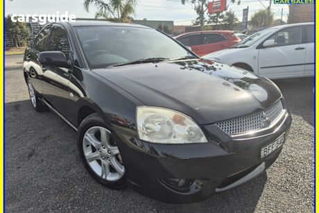 Black 2007 Mitsubishi 380 Sedan ES