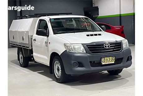 White 2014 Toyota Hilux OtherCar WORKMATE R