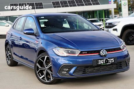 Blue 2024 Volkswagen Polo Hatch GTI F