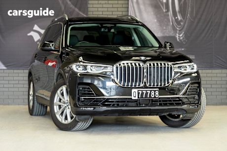 Black 2020 BMW X7 Wagon Xdrive30D