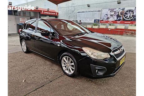 Black 2012 Subaru Impreza Hatch 2.0I-L 4WD