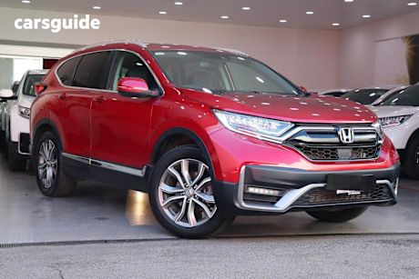 Red 2022 Honda CR-V Wagon VTI LX (awd) 5 Seats