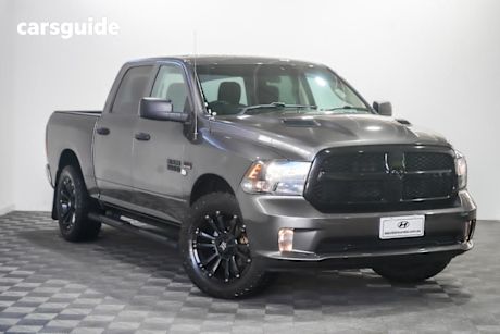 Grey 2023 Ram 1500 Crew Cab Utility Express