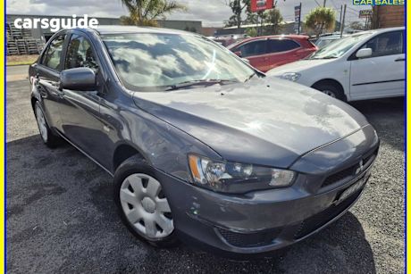Grey 2008 Mitsubishi Lancer Sedan ES