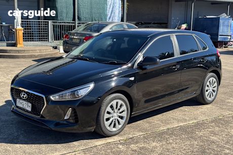 Black 2017 Hyundai I30 Hatchback GO