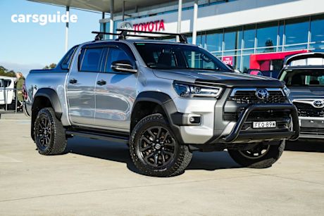 Silver 2023 Toyota Hilux Double Cab Pick Up Rogue (4X4)
