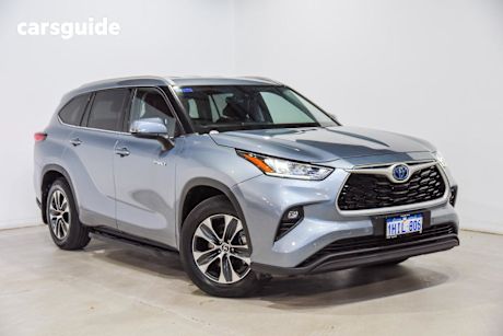 Blue 2021 Toyota Kluger Wagon GXL Hybrid AWD