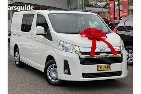 White 2020 Toyota Hiace Commercial R
