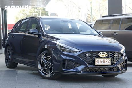 Blue 2024 Hyundai I30 Hatchback N Line Mhev
