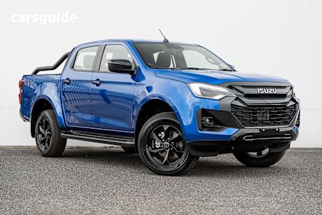 Blue 2025 Isuzu D-MAX Ute Tray X-RIDER 4X4