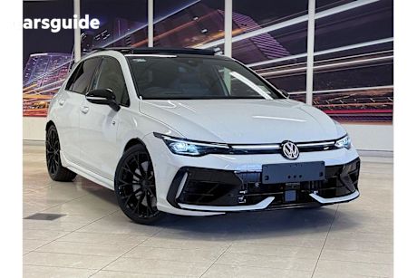 White 2025 Volkswagen Golf Hatch R BLACK EDITION 4WD