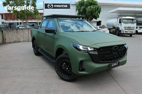 White 2024 Mazda BT-50 Dual Cab Pick-up Gt (4X4)