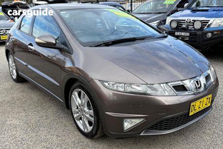 Brown 2011 Honda Civic Hatch SI FK MY11