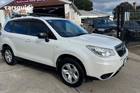 White 2013 Subaru Forester Wagon X