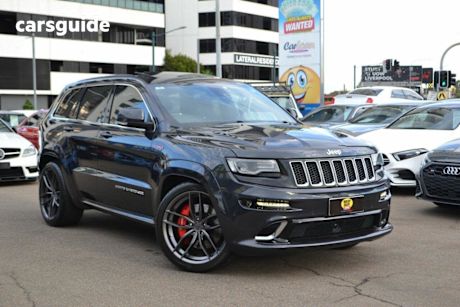 Black 2014 Jeep Grand Cherokee Wagon SRT 8 (4X4)
