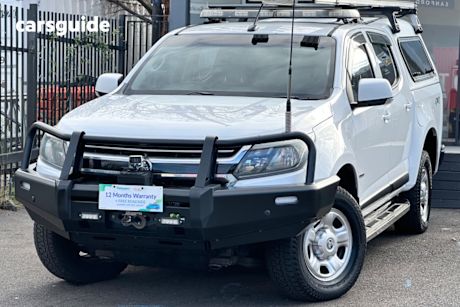 White 2017 Holden Colorado Crew Cab Pickup LS (4X4)