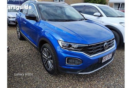 Blue 2021 Volkswagen T-ROC Wagon 110TSI Style