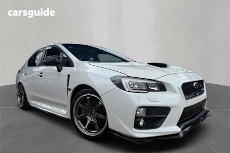 White 2016 Subaru WRX Sedan (AWD)