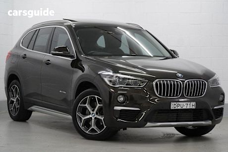 Brown 2016 BMW X1 Wagon SDRIVE18D F