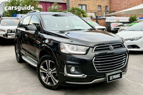 Black 2016 Holden Captiva Wagon 7 LTZ (AWD) CG MY16