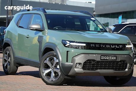 Green 2025 Renault Duster Wagon TECHNO F