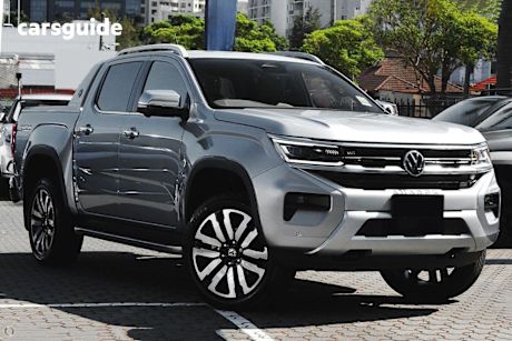 Silver 2024 Volkswagen Amarok Dual Cab Utility Aventura TDI600 4Motion