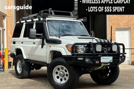 White 2011 Toyota Landcruiser Wagon GXL (4x4) VDJ76R