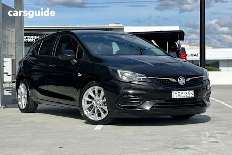 Black 2020 Holden Astra Hatchback R