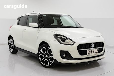 White 2020 Suzuki Swift Hatchback Sport Navi Turbo