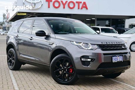 Grey 2018 Land Rover Discovery Sport Wagon TD4 (132KW) HSE 5 Seat