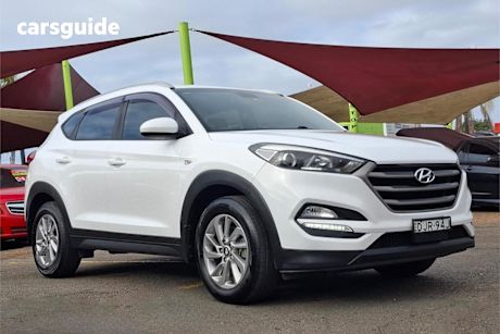 White 2016 Hyundai Tucson Wagon Active (fwd)