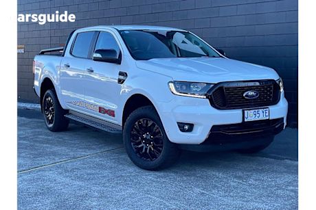 White 2021 Ford Ranger Ute Tray FX4 4X4