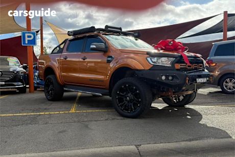 Orange 2018 Ford Ranger Dual Cab Pick-up Wildtrak 3.2 (4X4)