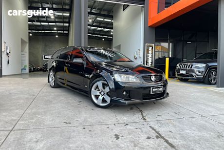 Black 2009 Holden Commodore Sedan SS-V